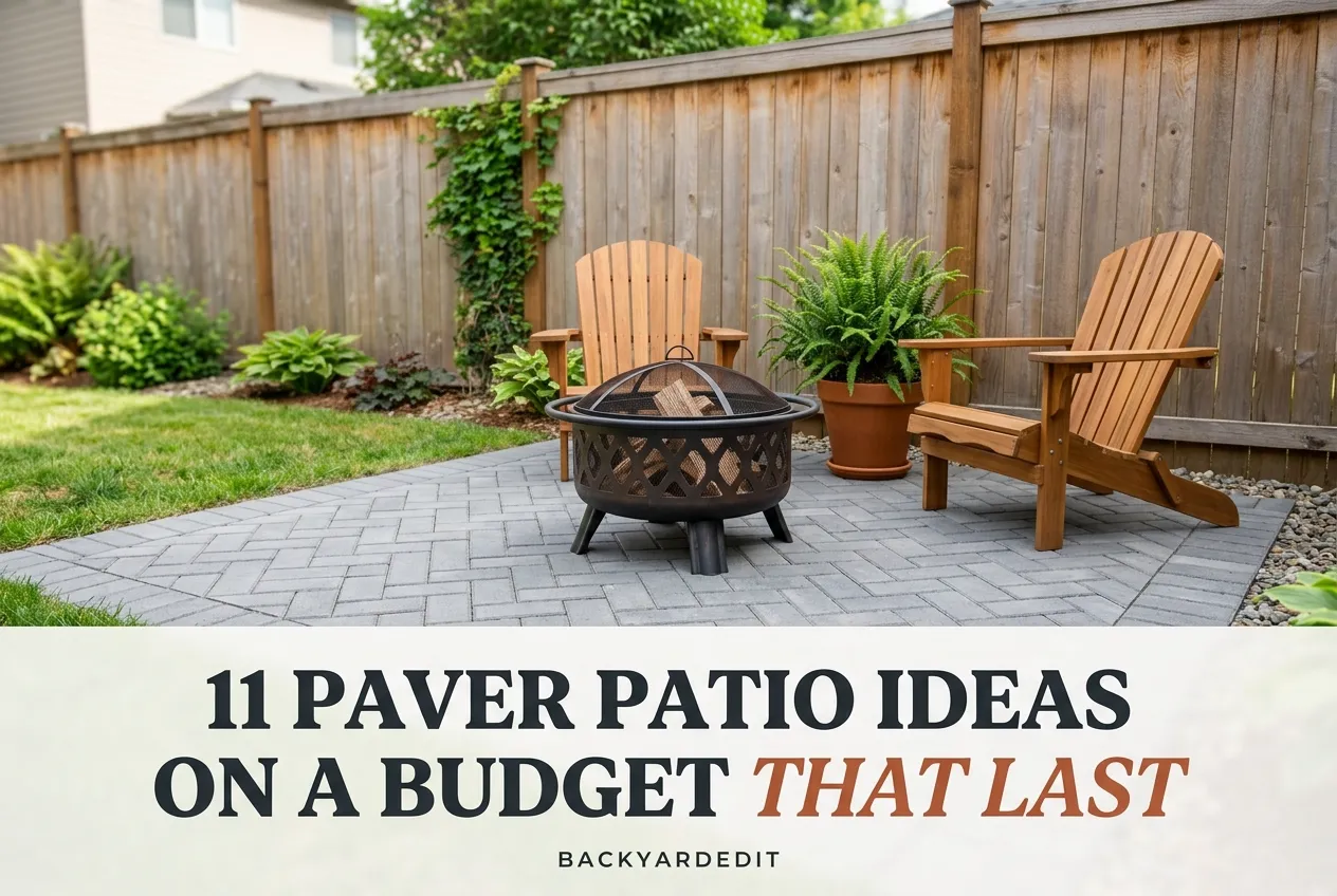Paver Patio Ideas on a Budget That Actually Last