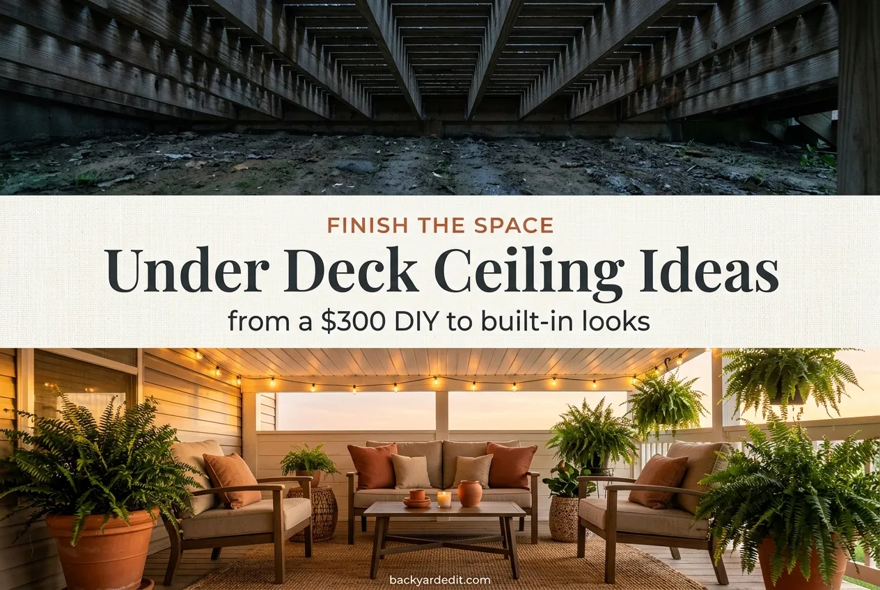 Under deck ceiling ideas pin, before and after of drippy bare joists turned cozy finished ceiling