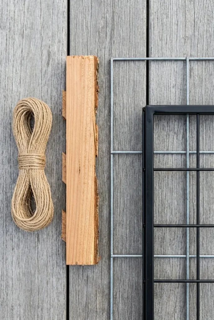 Trellis material comparison for raised garden beds from twine to steel grid